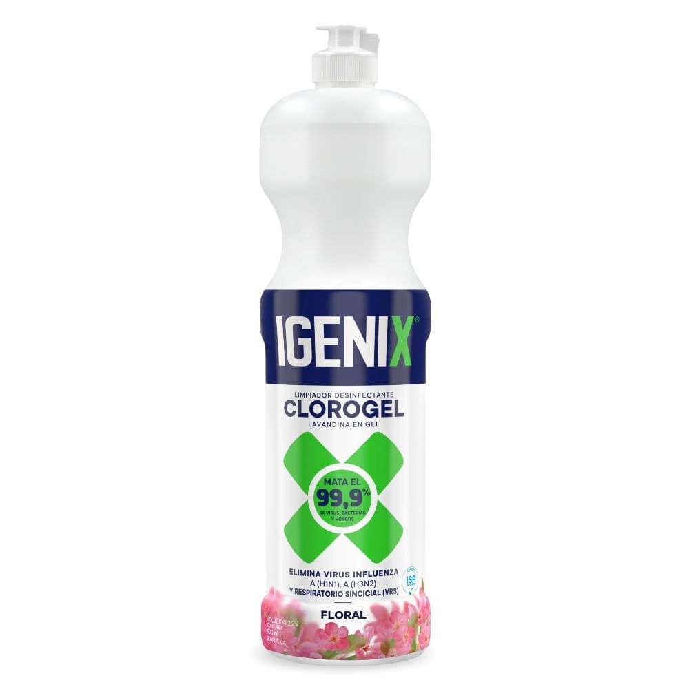 CLORO GEL IGENIX FLORAL 900ML