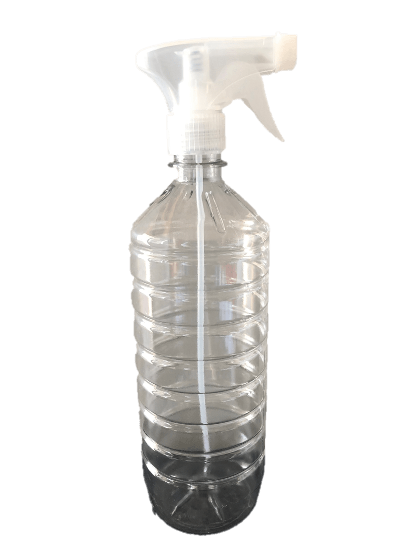 Gatillo básico con botella  transparente de 1L